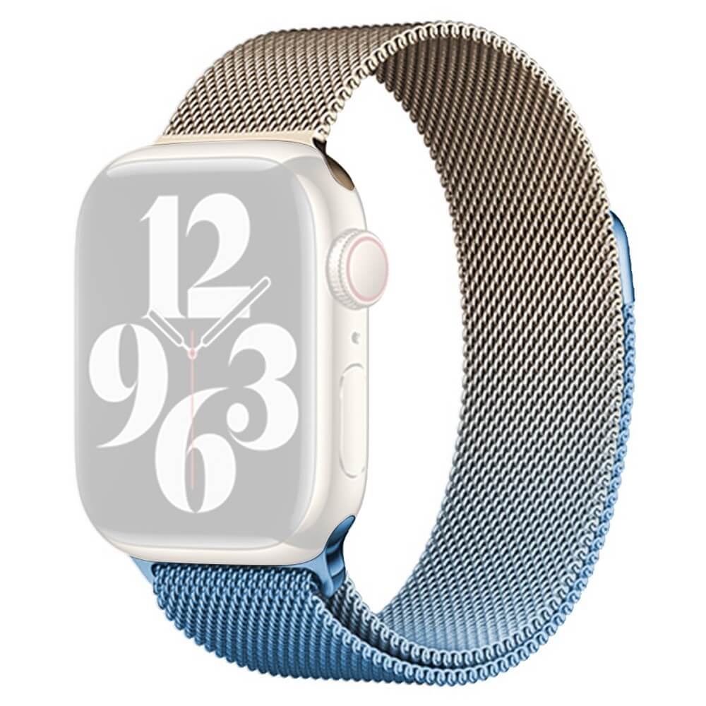 Apple Watch 44/45/46/49mm - Magnetisches Ersatzarmband Milanese