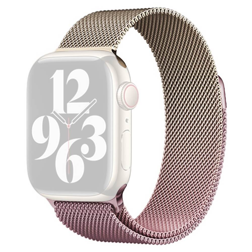 Apple Watch 44/45/46/49mm - Magnetisches Ersatzarmband Milanese