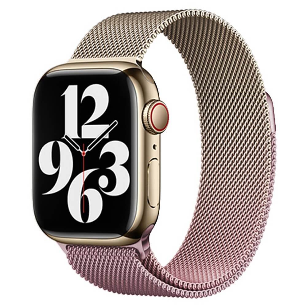 Apple Watch 44/45/46/49mm - Magnetisches Ersatzarmband Milanese
