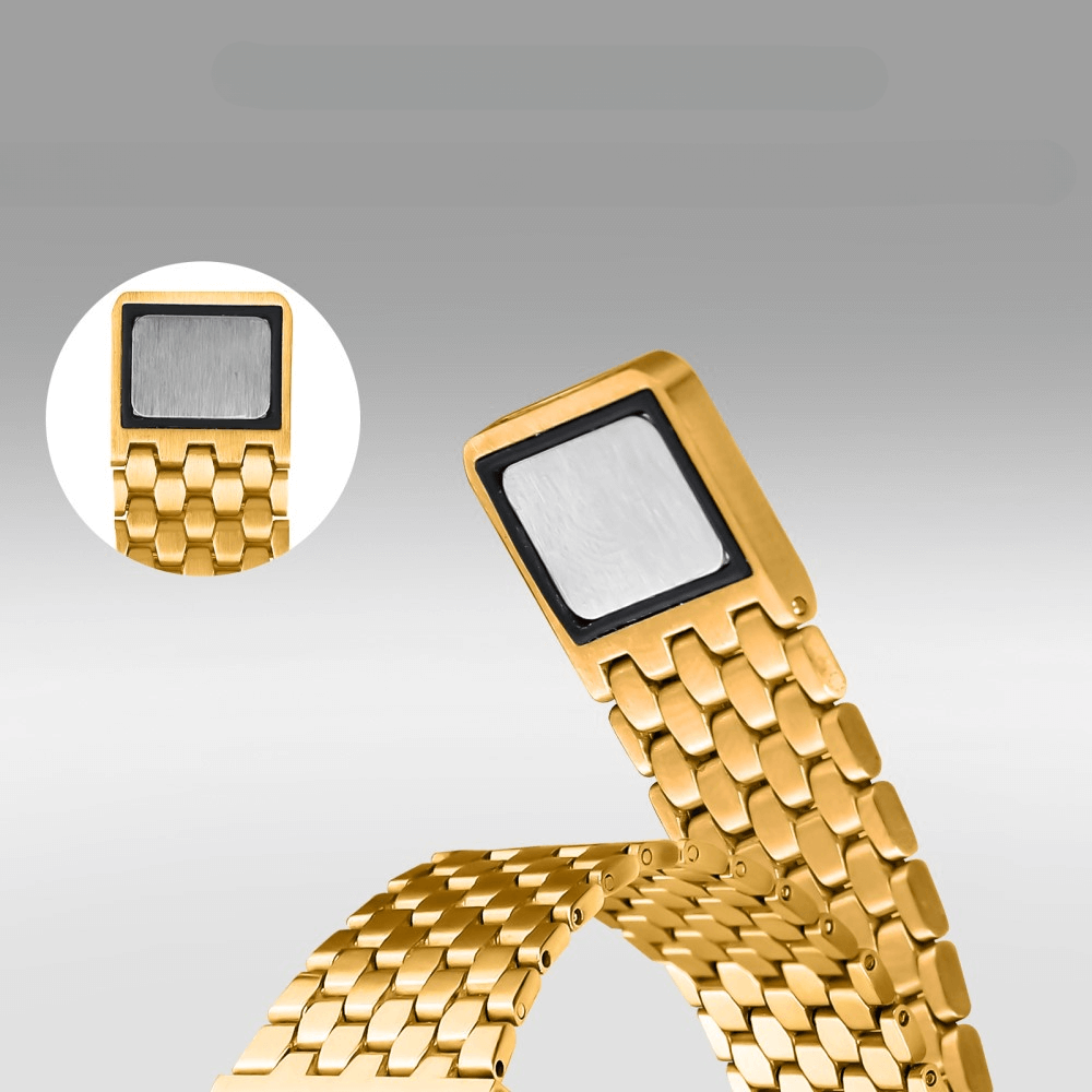 Apple Watch 44/45/49mm - Cinturino magnetico in acciaio inossidabile