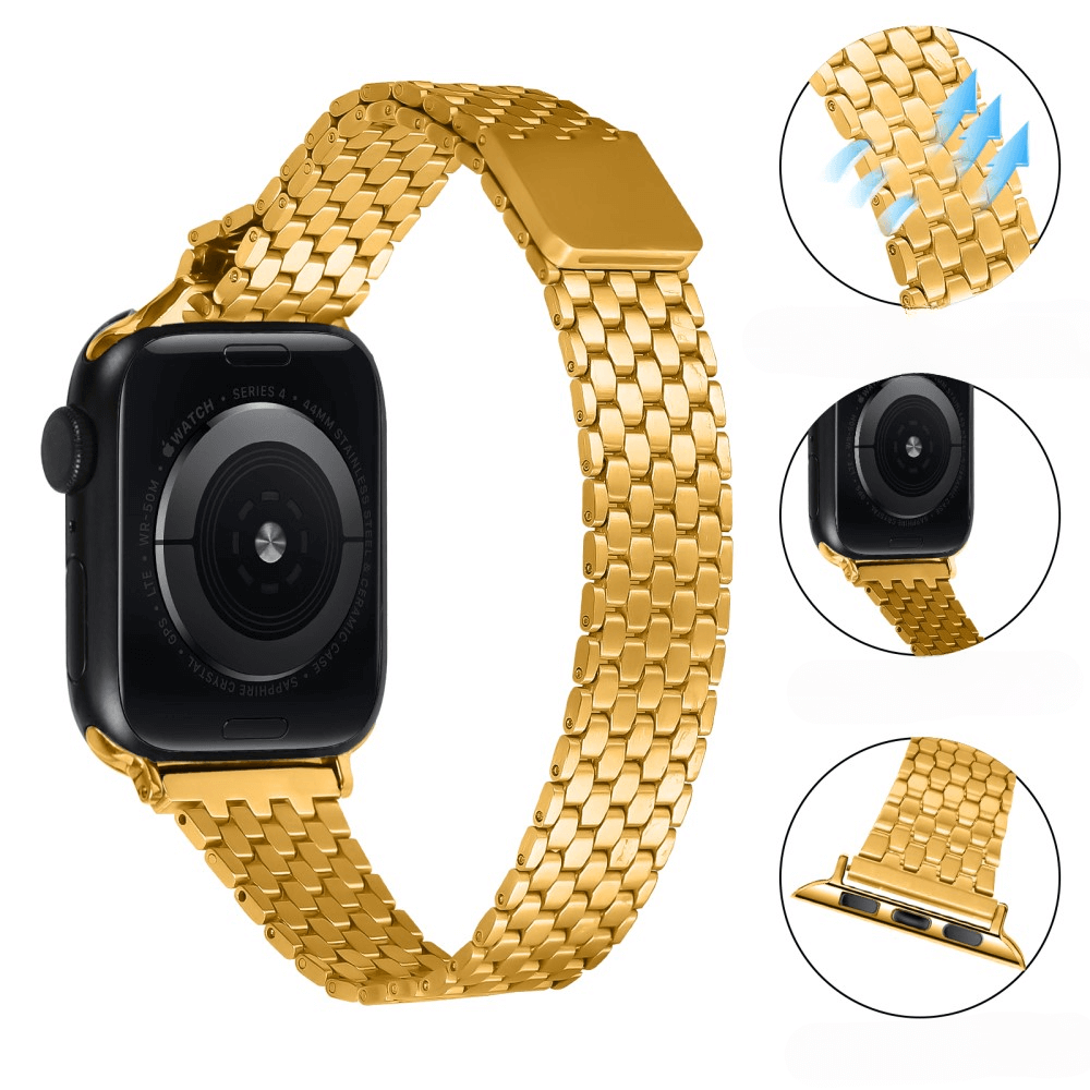Apple Watch 44/45/49mm - Cinturino magnetico in acciaio inossidabile