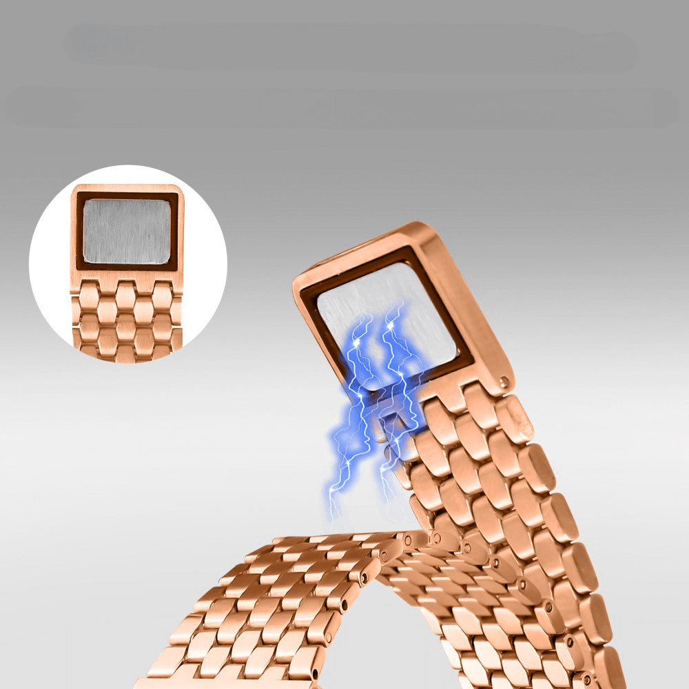 Apple Watch 44/45/49mm - Cinturino magnetico in acciaio inossidabile