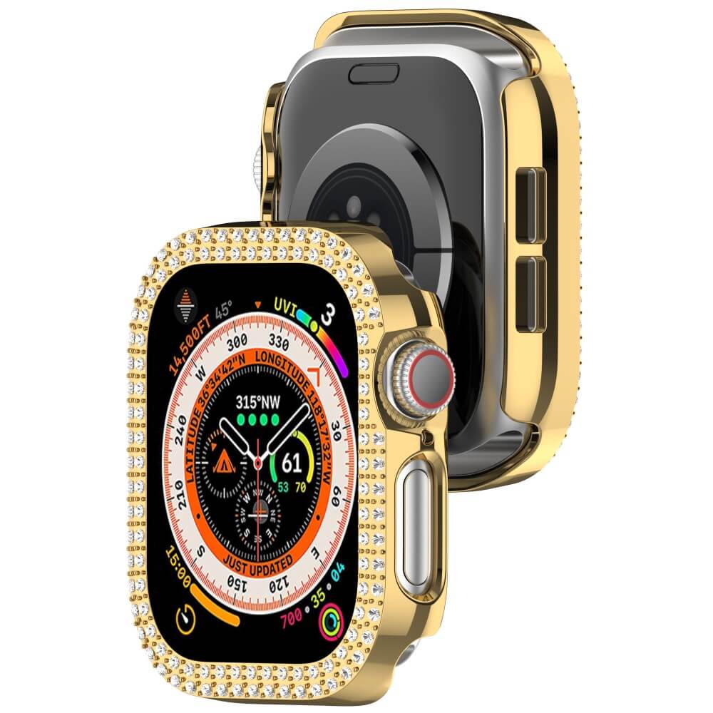 Apple Watch 10 / 11 - 42mm - Glitzer Strass Schutz Case