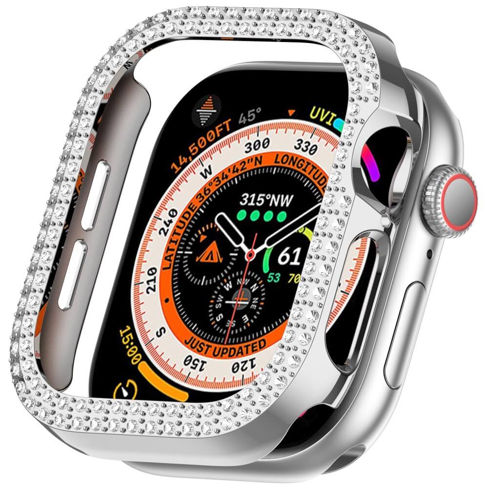 Apple Watch 10 / 11 - 42mm - Glitzer Strass Schutz Case