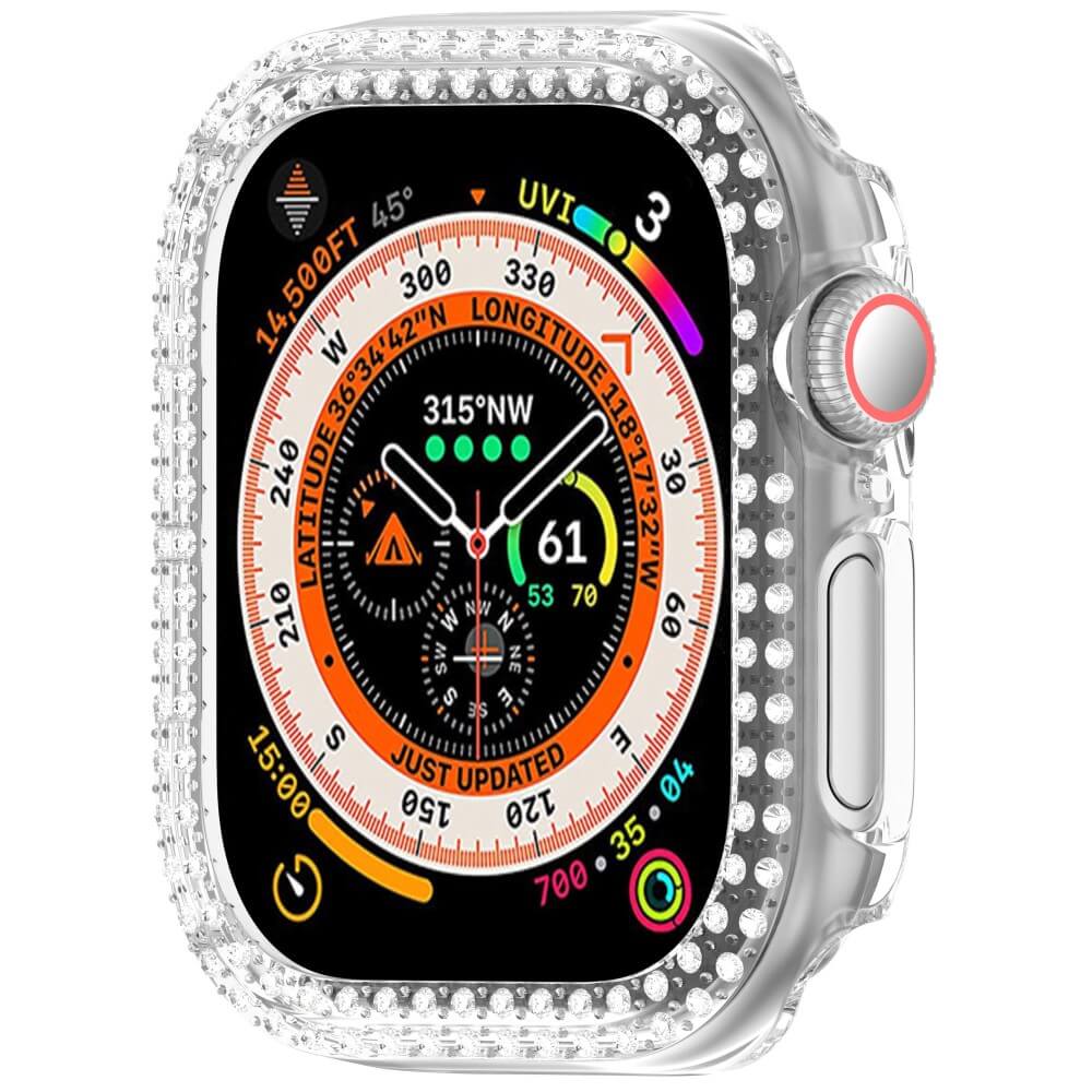 Apple Watch 10 / 11 - 42mm - Glitzer Strass Schutz Case