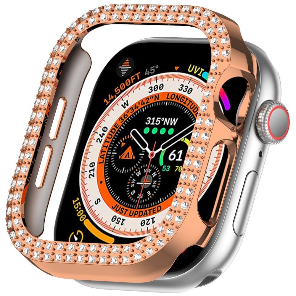 Apple Watch 10 - 46mm - Custodia protettiva con brillantini