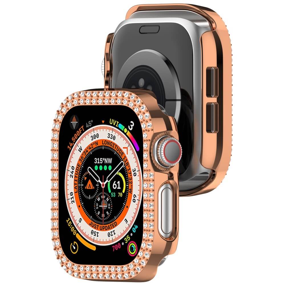 Apple Watch 10 - 46mm - Custodia protettiva con brillantini