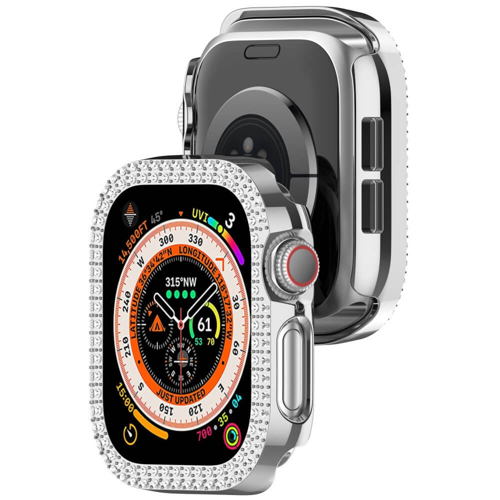 Apple Watch 10 - 46mm - Custodia protettiva con brillantini