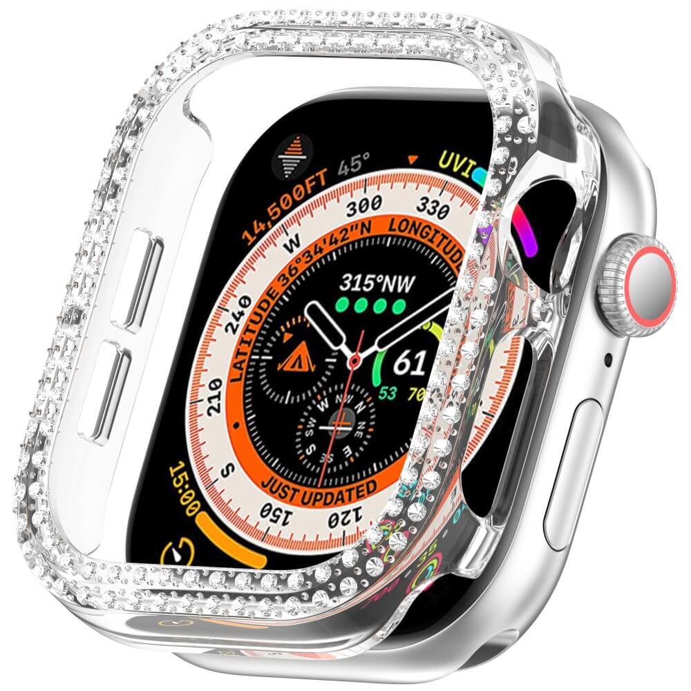 Apple Watch 10 - 46mm - Custodia protettiva con brillantini