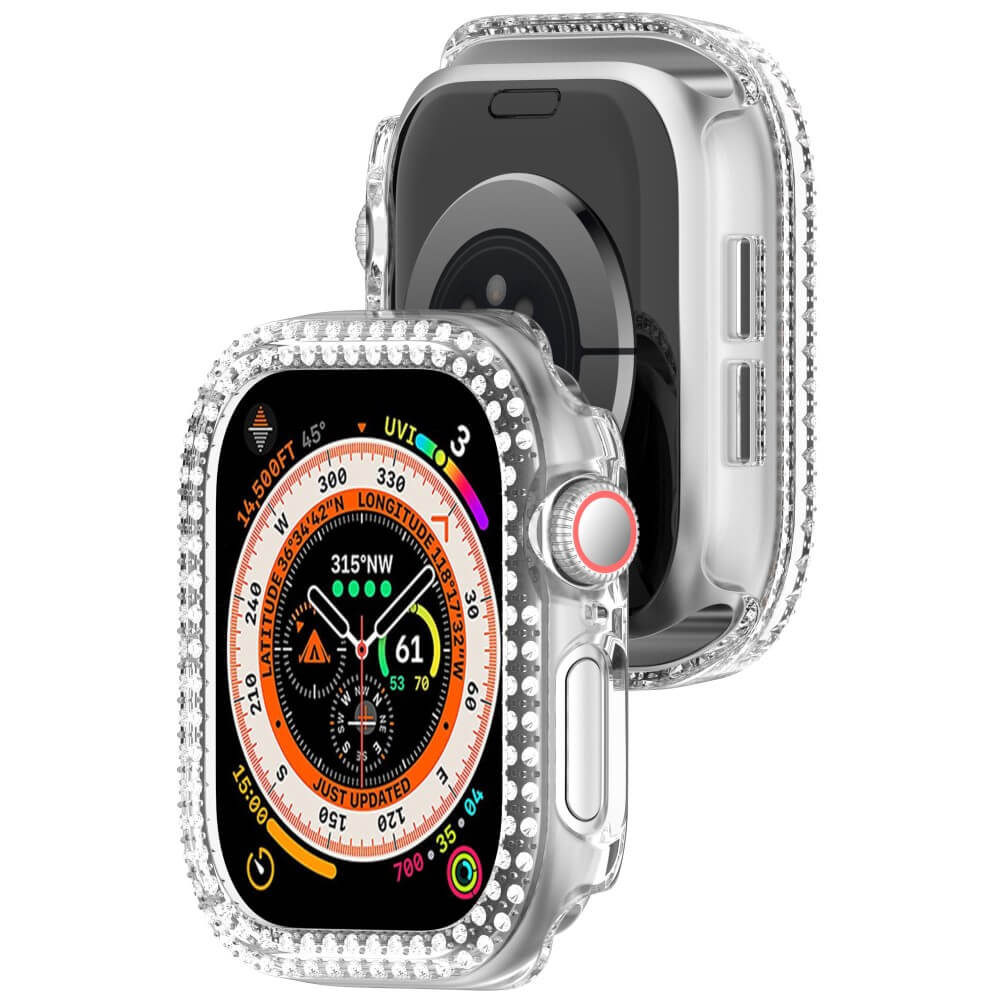 Apple Watch 10 - 46mm - Custodia protettiva con brillantini