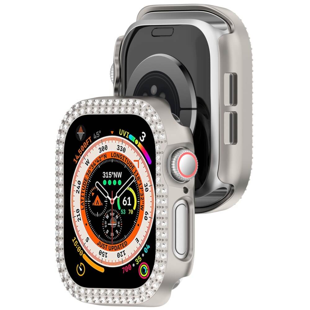 Apple Watch 10 - 46mm - Custodia protettiva con brillantini