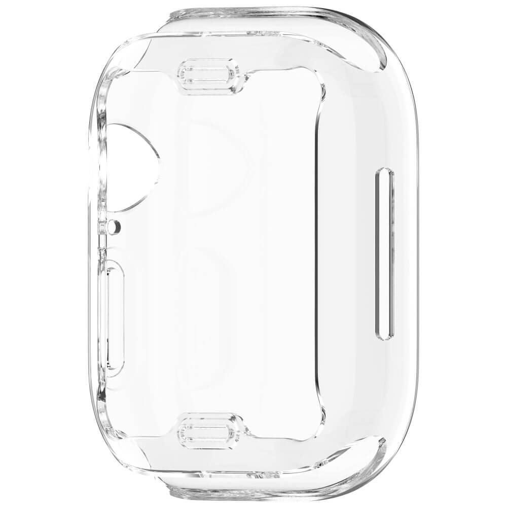 Apple Watch 10 - 42mm - Gummi Schutz Case Metall-Look