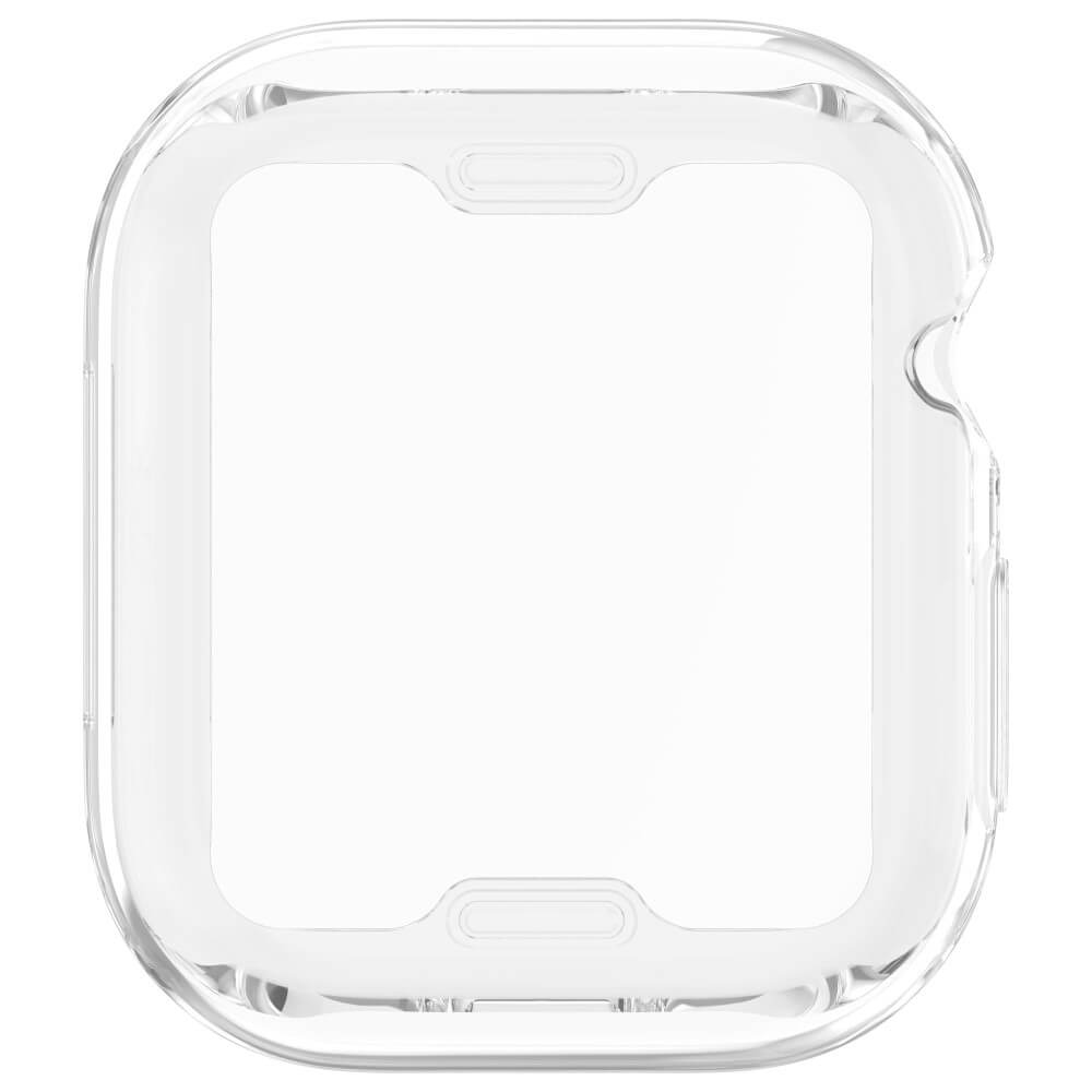 Apple Watch 10 - 42mm - Gummi Schutz Case Metall-Look