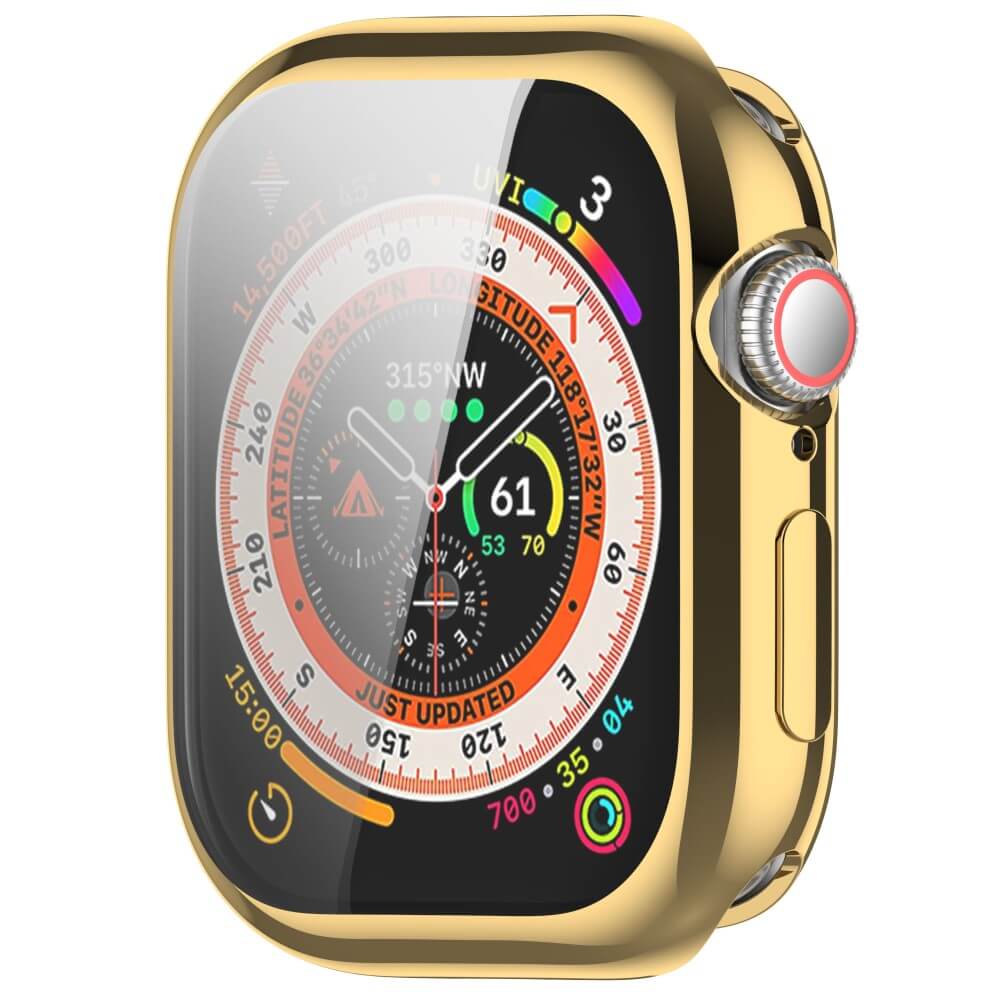 Apple Watch 10 - 46mm - Custodia protettiva in gomma Metal Look
