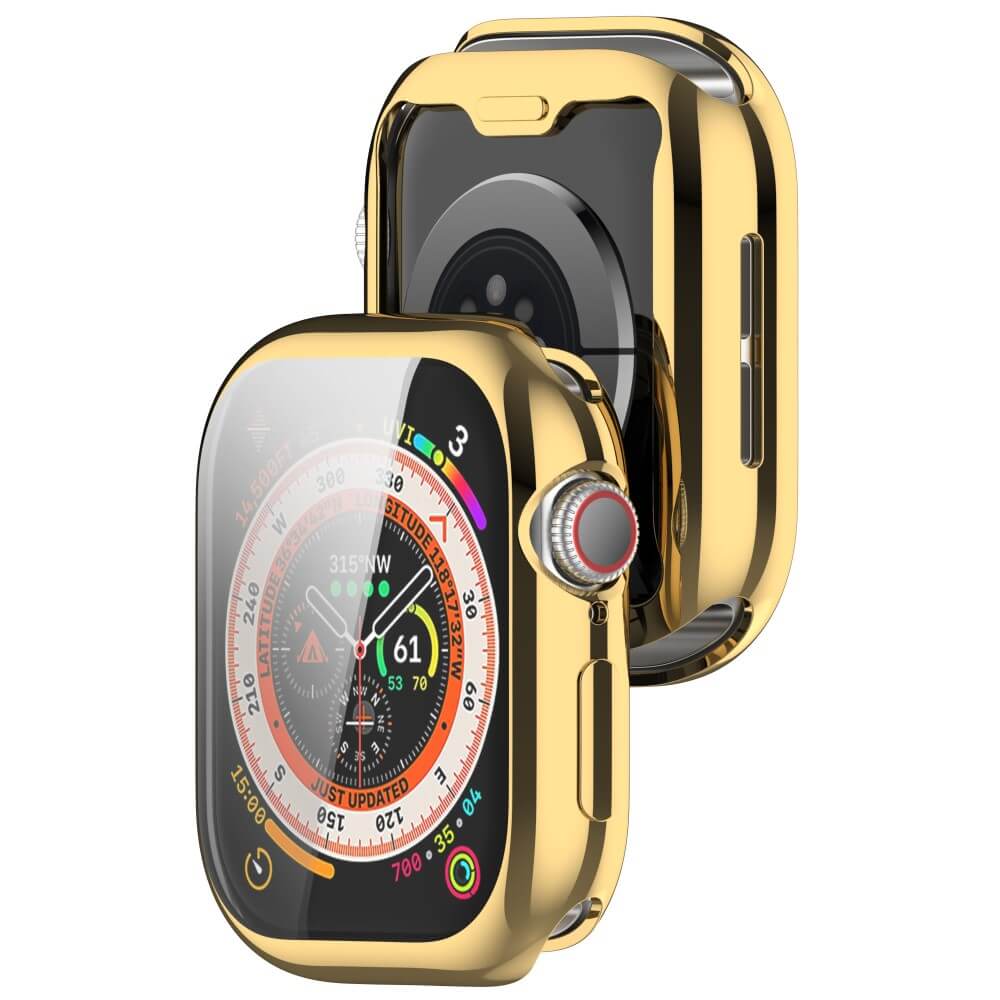 Apple Watch 10 - 46mm - Custodia protettiva in gomma Metal Look