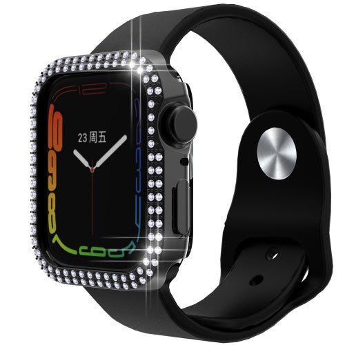 Apple Watch 45mm - Glitzer Strass Schutz Case