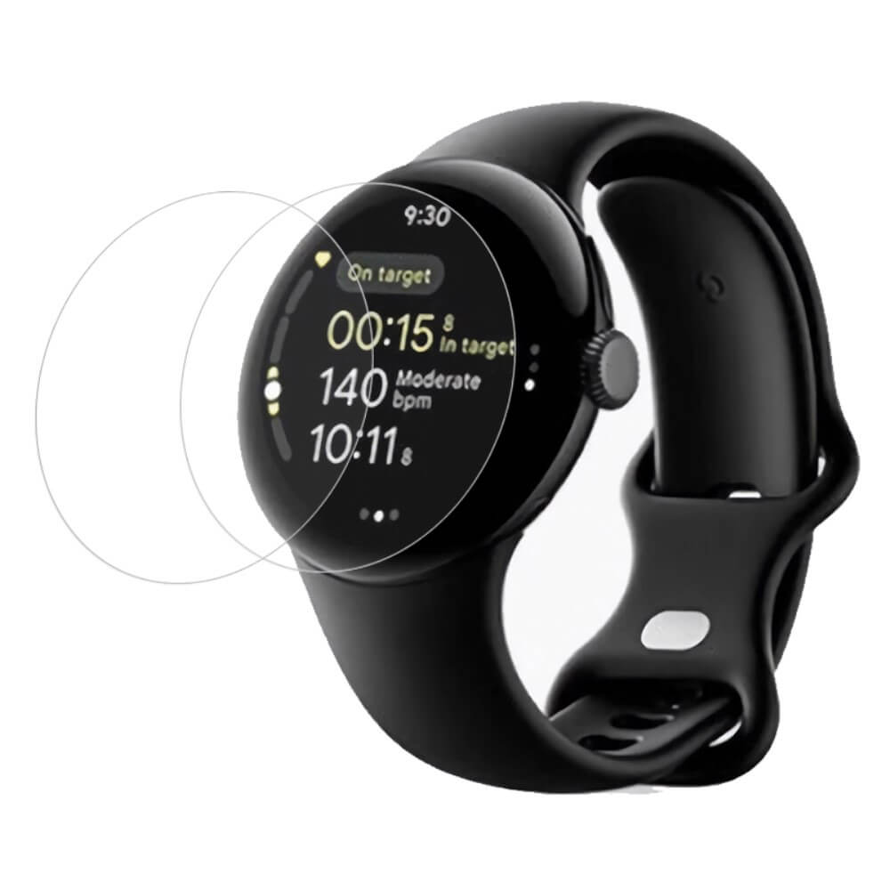 Google Pixel Watch 3 - 45mm - 2Stk. Display Schutzfolie PET