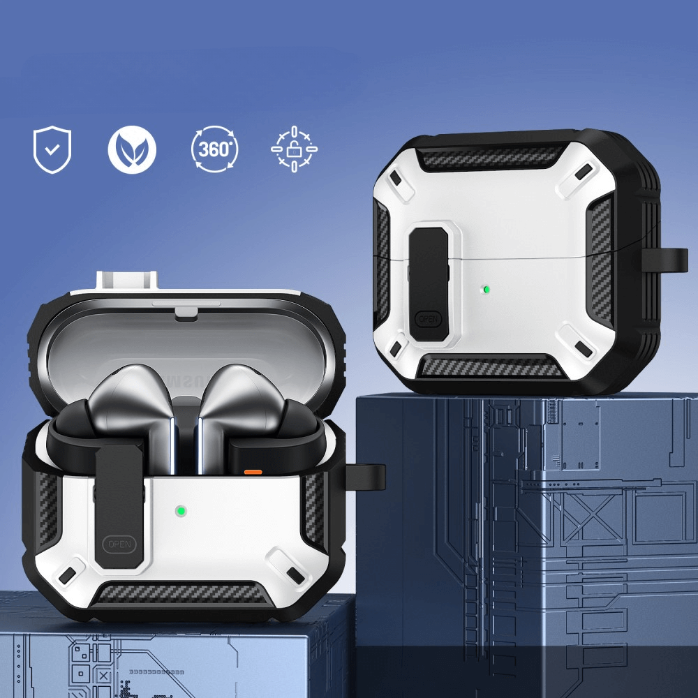 Galaxy Buds3 / Buds3 Pro - Armor custodia protettiva con moschettone