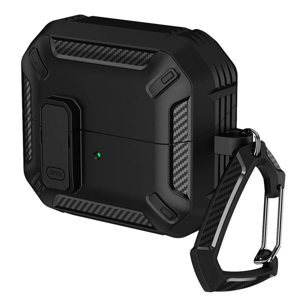 Galaxy Buds3 / Buds3 Pro - Armor custodia protettiva con moschettone
