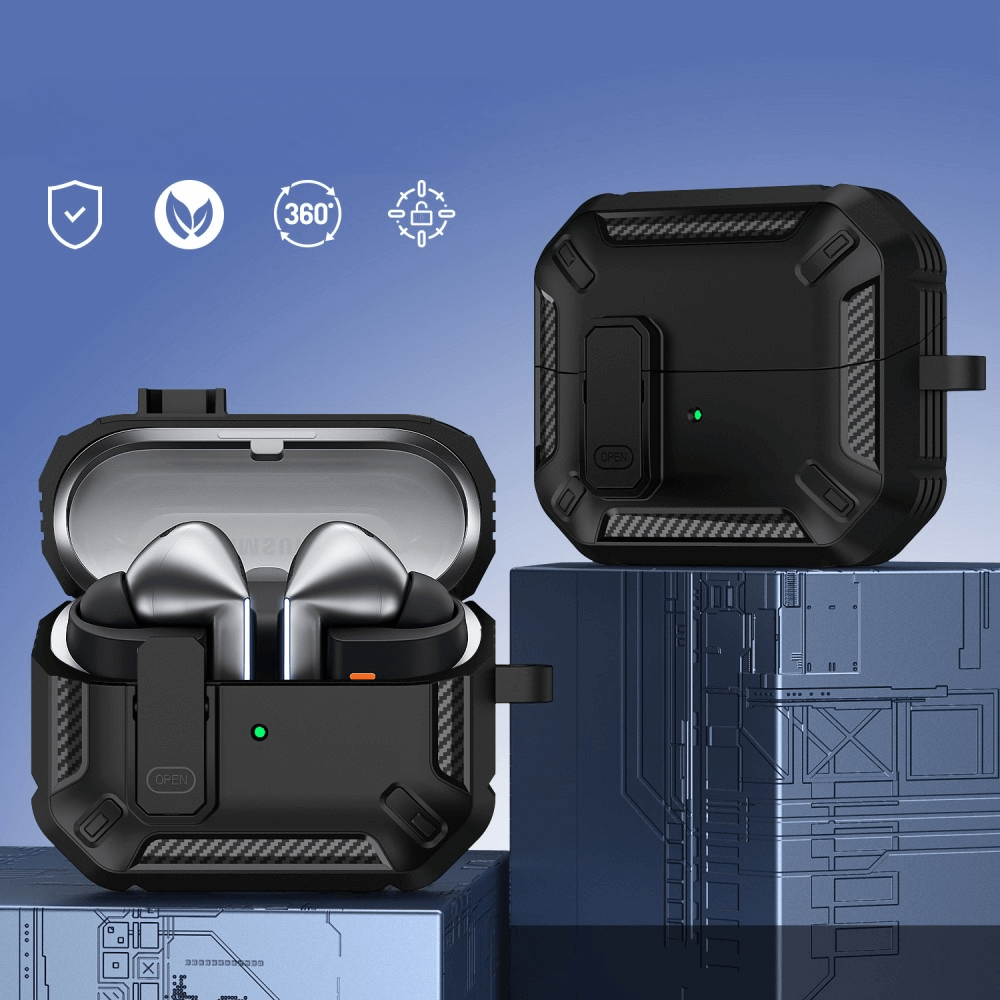 Galaxy Buds3 / Buds3 Pro - Armor custodia protettiva con moschettone