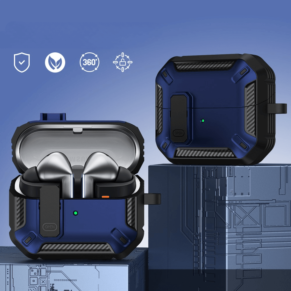Galaxy Buds3 / Buds3 Pro - Armor custodia protettiva con moschettone
