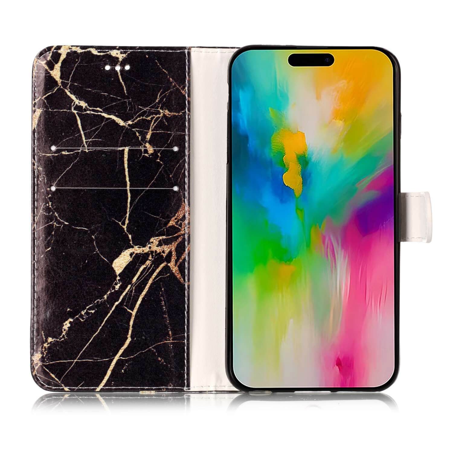 iPhone 16 Pro - Custodia con motivo in Marble