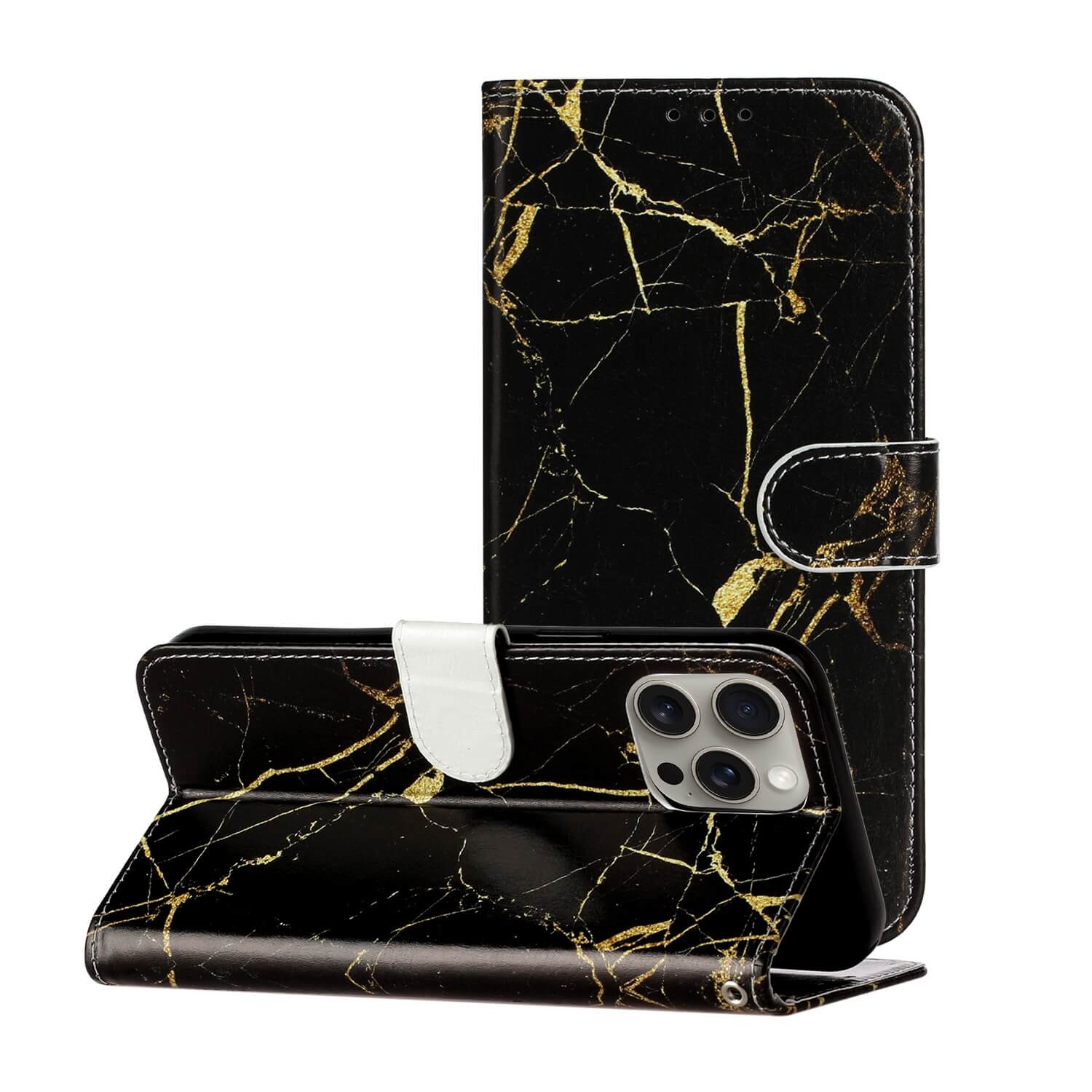 iPhone 16 Pro - Custodia con motivo in Marble