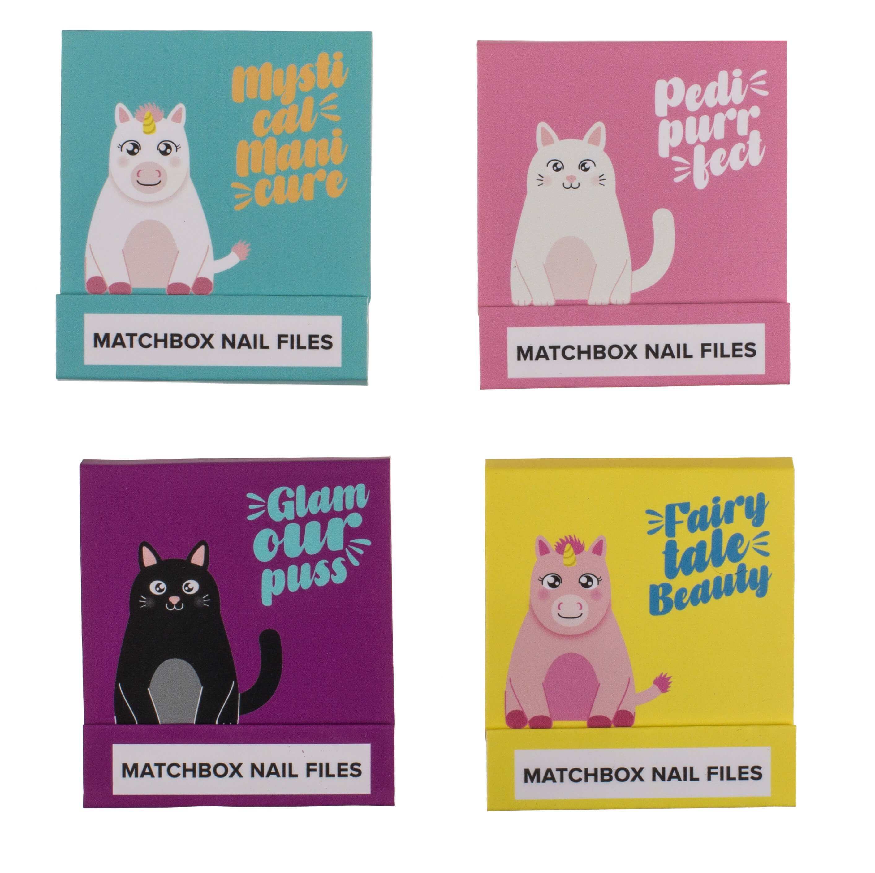 Set di 4 lime per unghie