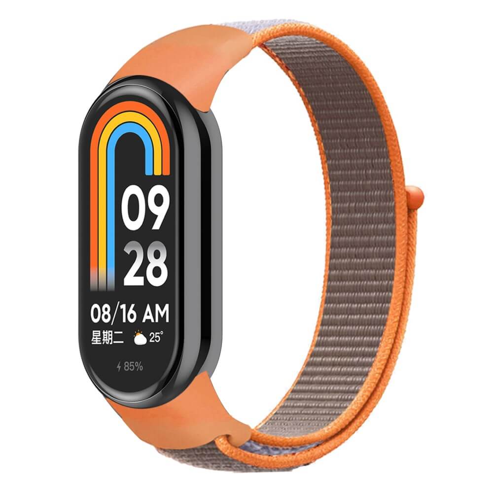 Xiaomi Smart Band 9 / 8 - Cinturino nylon flessibile con velcro