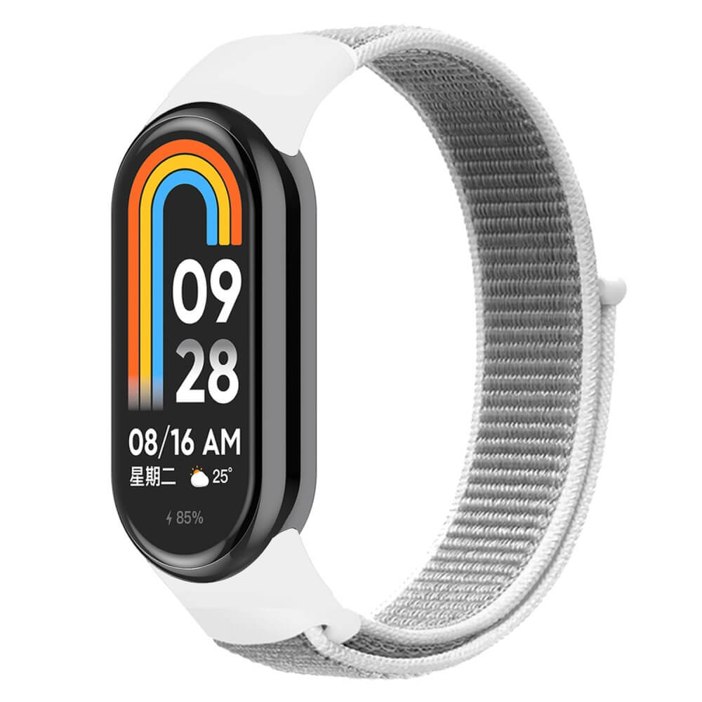 Xiaomi Smart Band 9 / 8 - Cinturino nylon flessibile con velcro