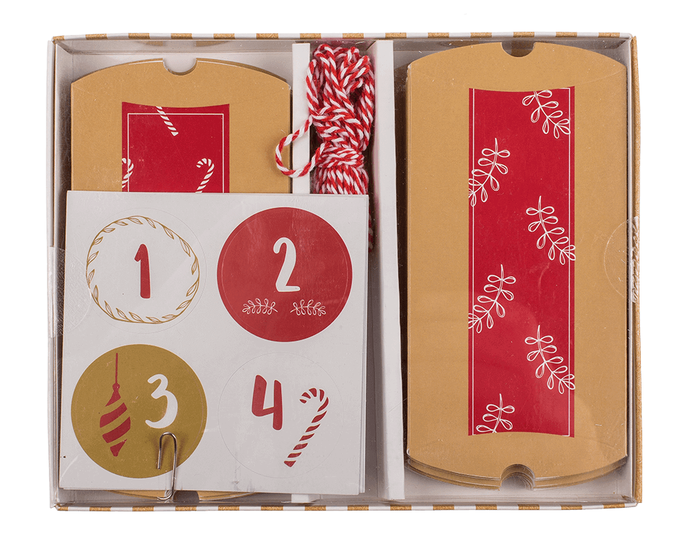 Diy Calendrier De L'Avent à Remplir
