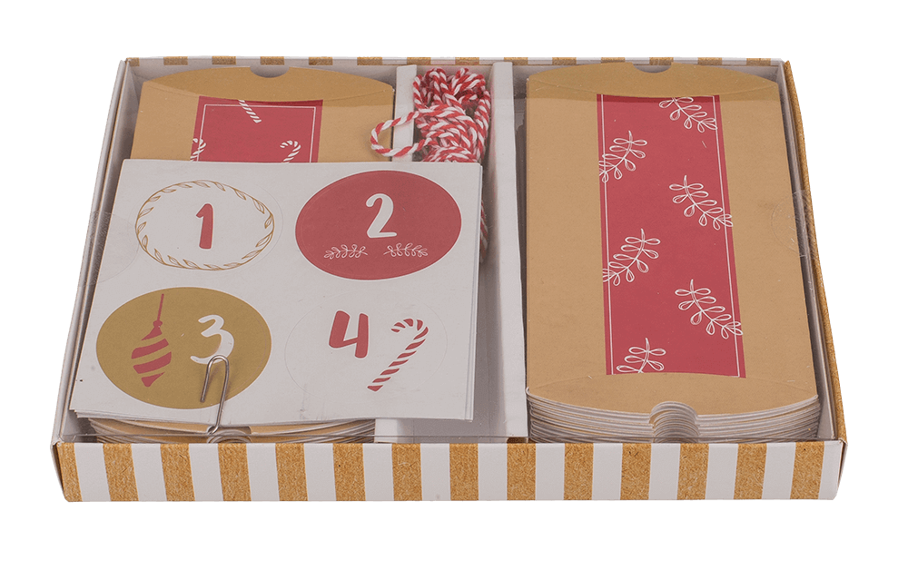 Diy Calendrier De L'Avent à Remplir