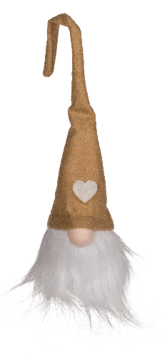 Weihnachtswichtel mit LED zum Aufhängen