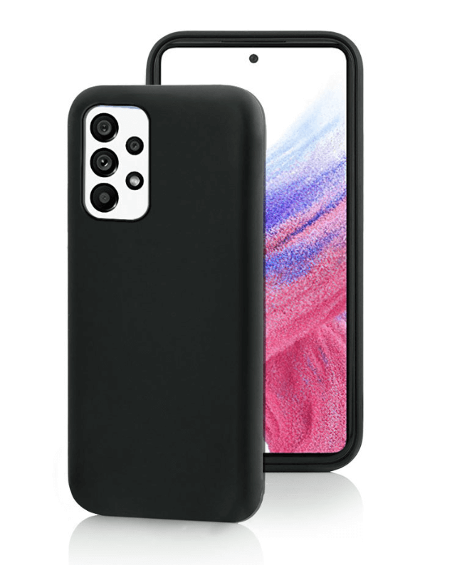 Galaxy A53 5G - Fonex TPU Gummi Hülle schwarz