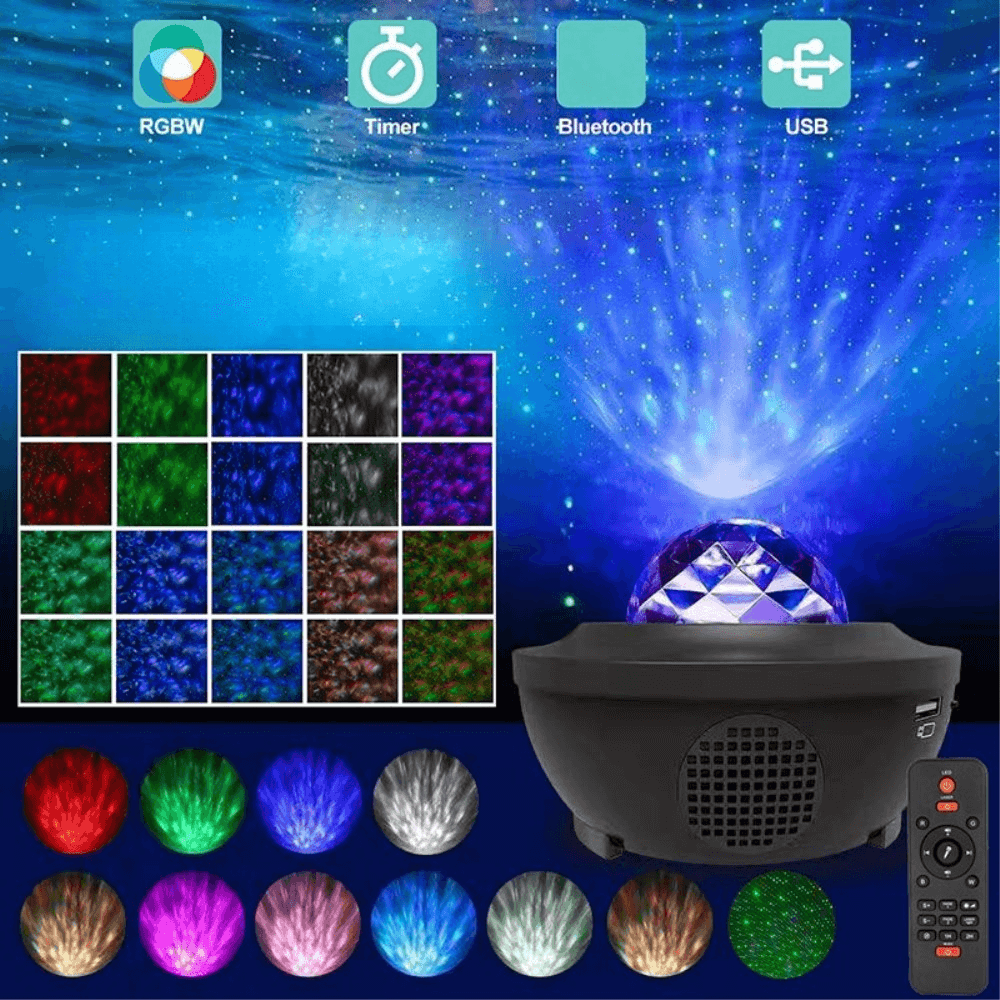 Starry Sky LED Night Light Projection Lamp