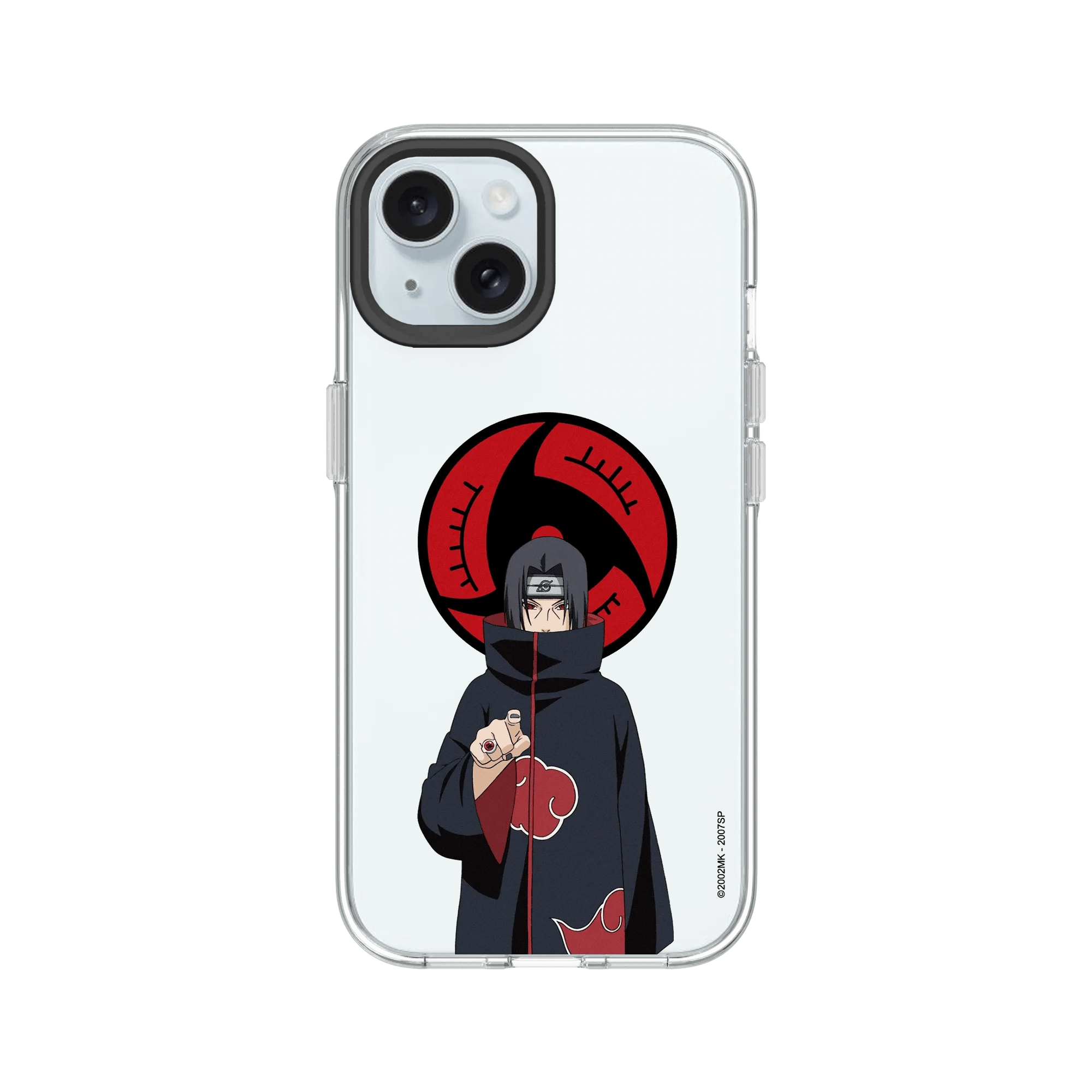 iPhone 15 - Rhinoshield Clear Case Itachi Sharingan