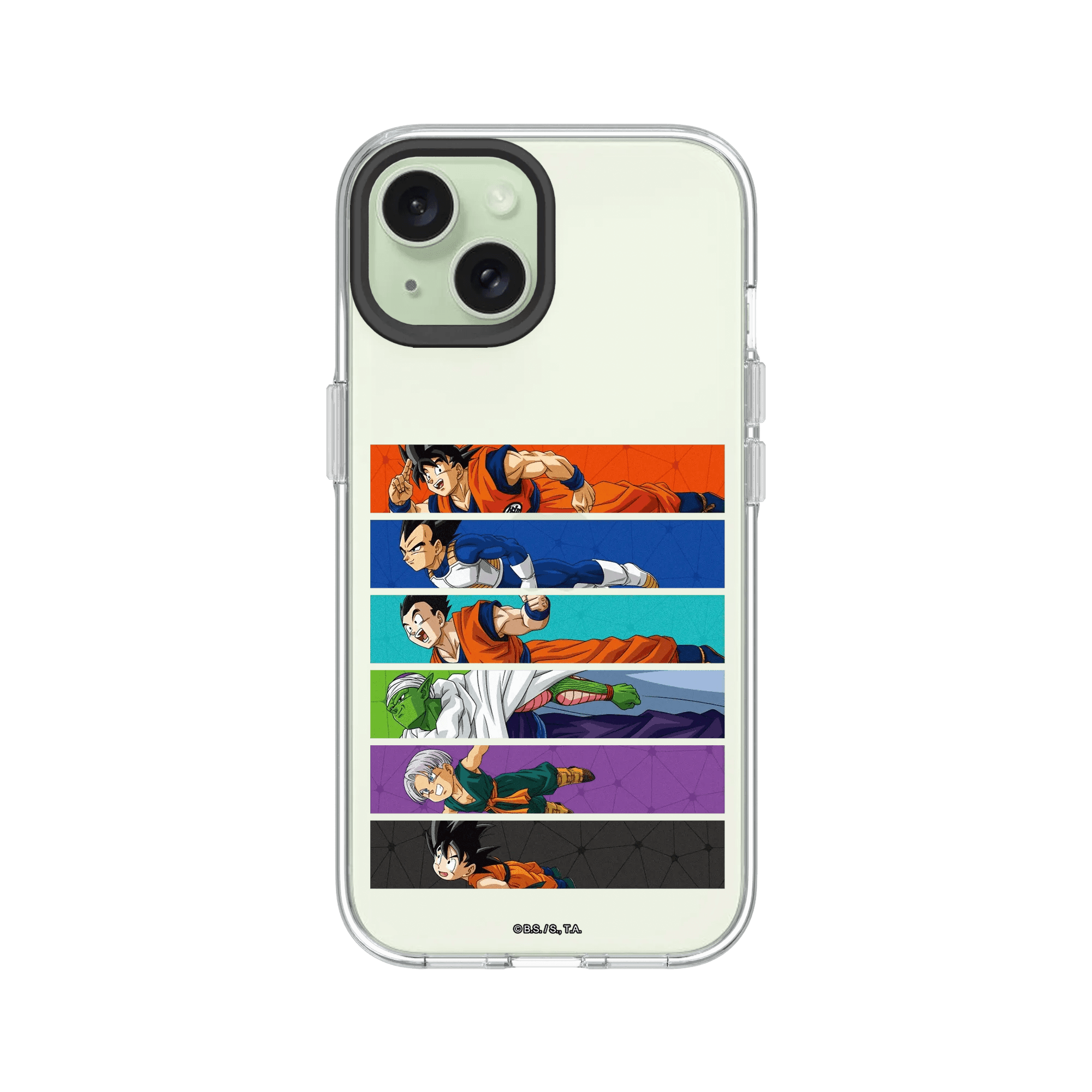 iPhone 15 - RhinoShield Clear Case – Dragon Ball Z Heroes Lineup Edition