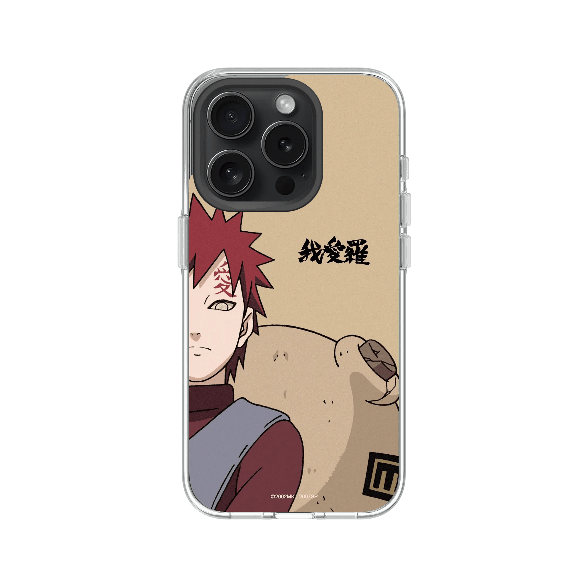 iPhone 15 Pro - Rhinoshield Clear Case Suna no Gaara