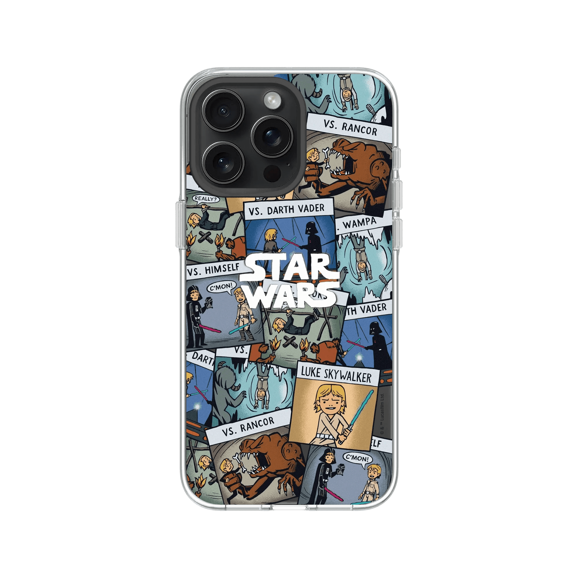 iPhone 15 Pro Max - Rhinoshield Clear Case Star Wars
