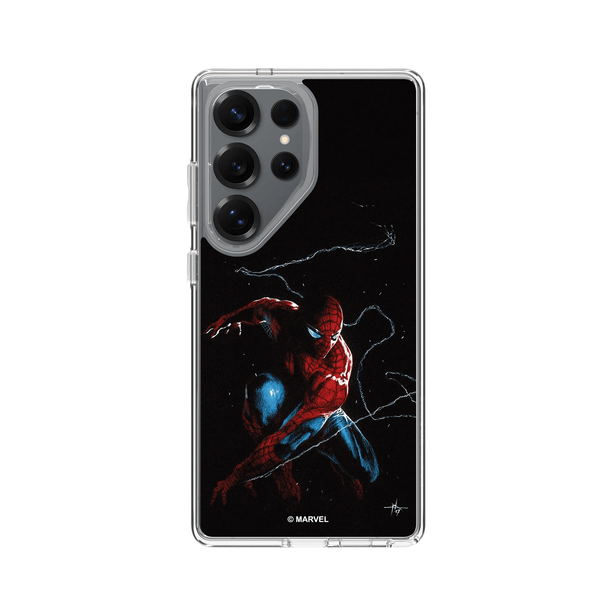 Galaxy S25 Ultra - Rhinoshield Clear Case Spider-Man On Duty