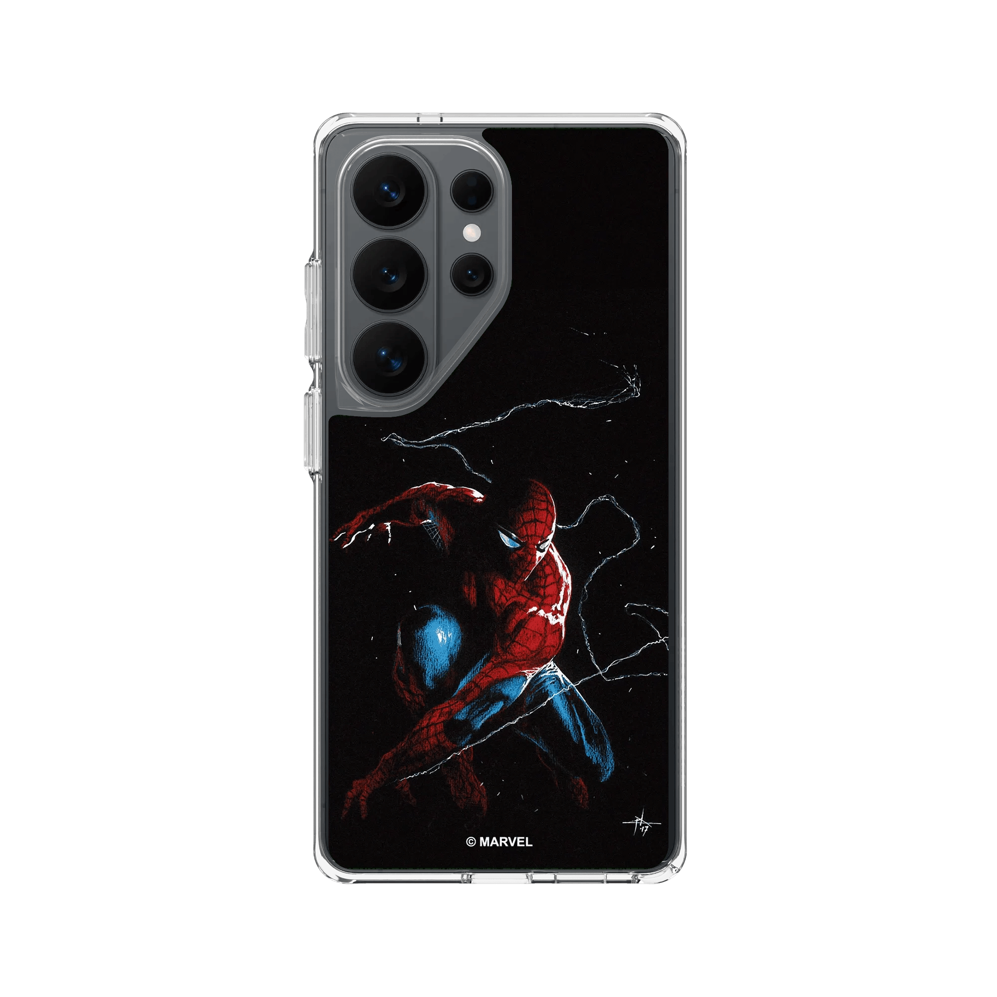 Galaxy S26 Ultra - Rhinoshield Clear Case Spider-Man On Duty