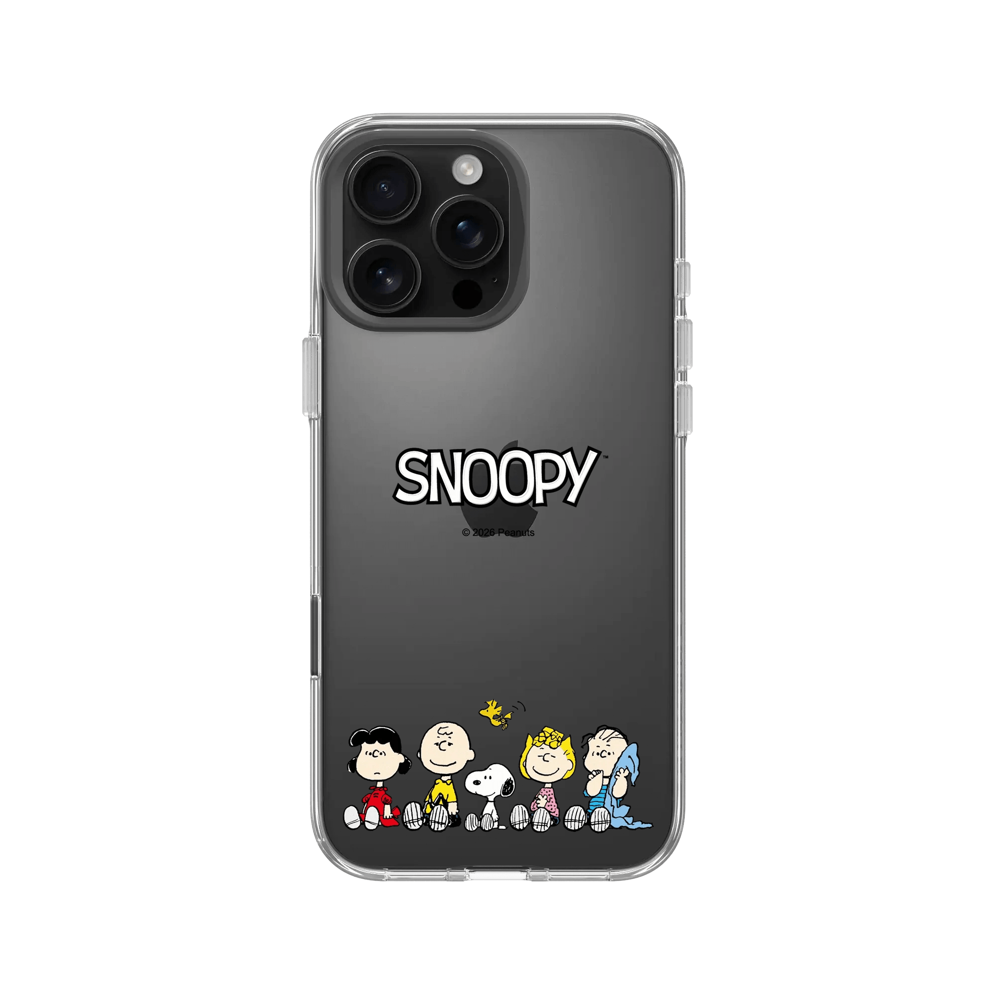 iPhone 16 Pro - Rhinoshield Clear Case Snoopy All Together
