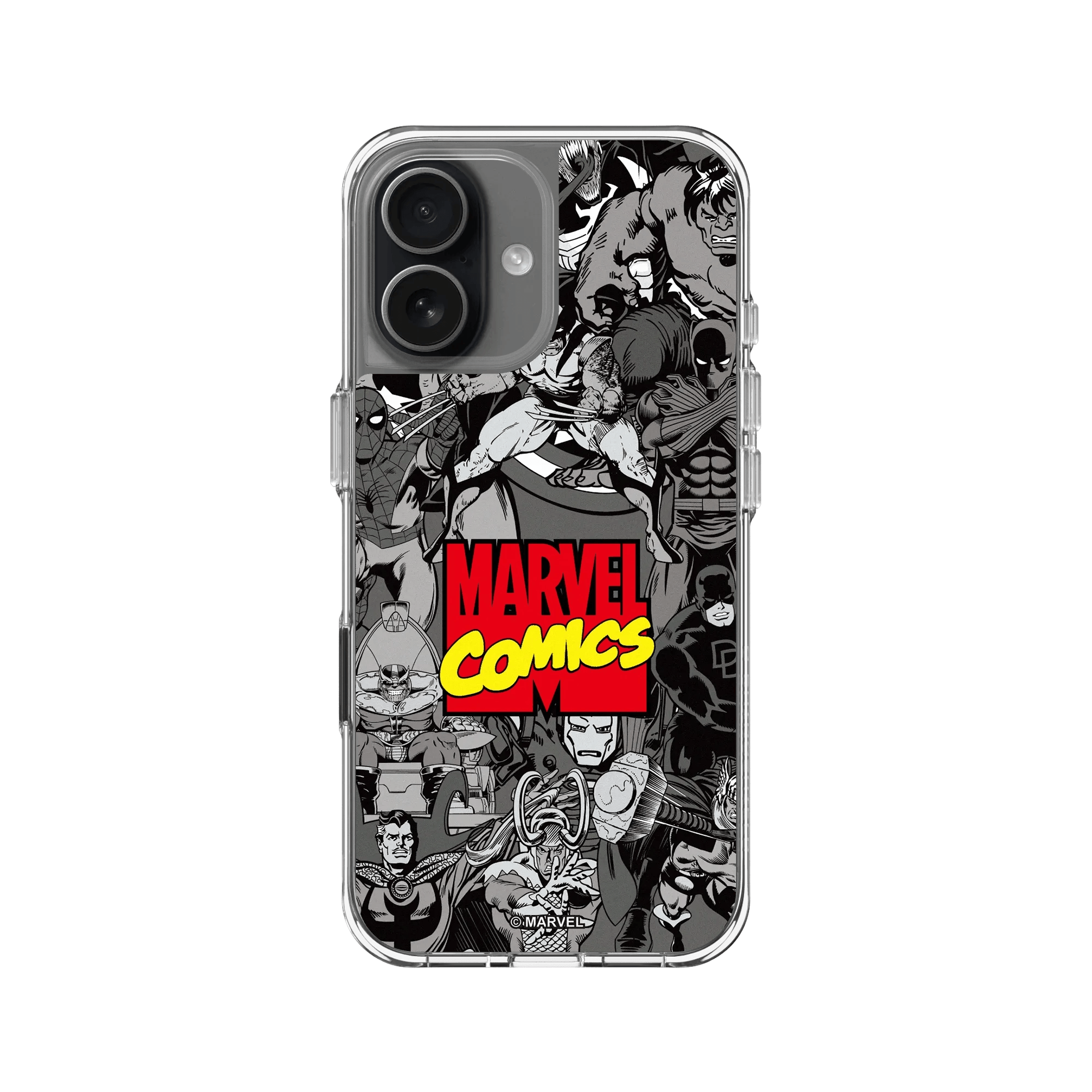 iPhone 17 - Rhinoshield Clear Case Marvel Comics