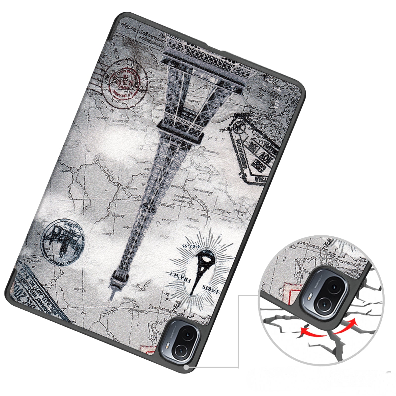 Xiaomi Pad 5 - Tri-fold Smart Case Motiv