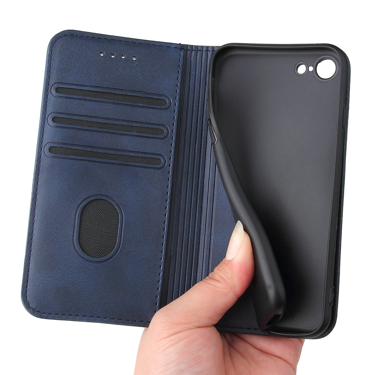 iPhone SE / 8 / 7 - Stand Flip Case Cover
