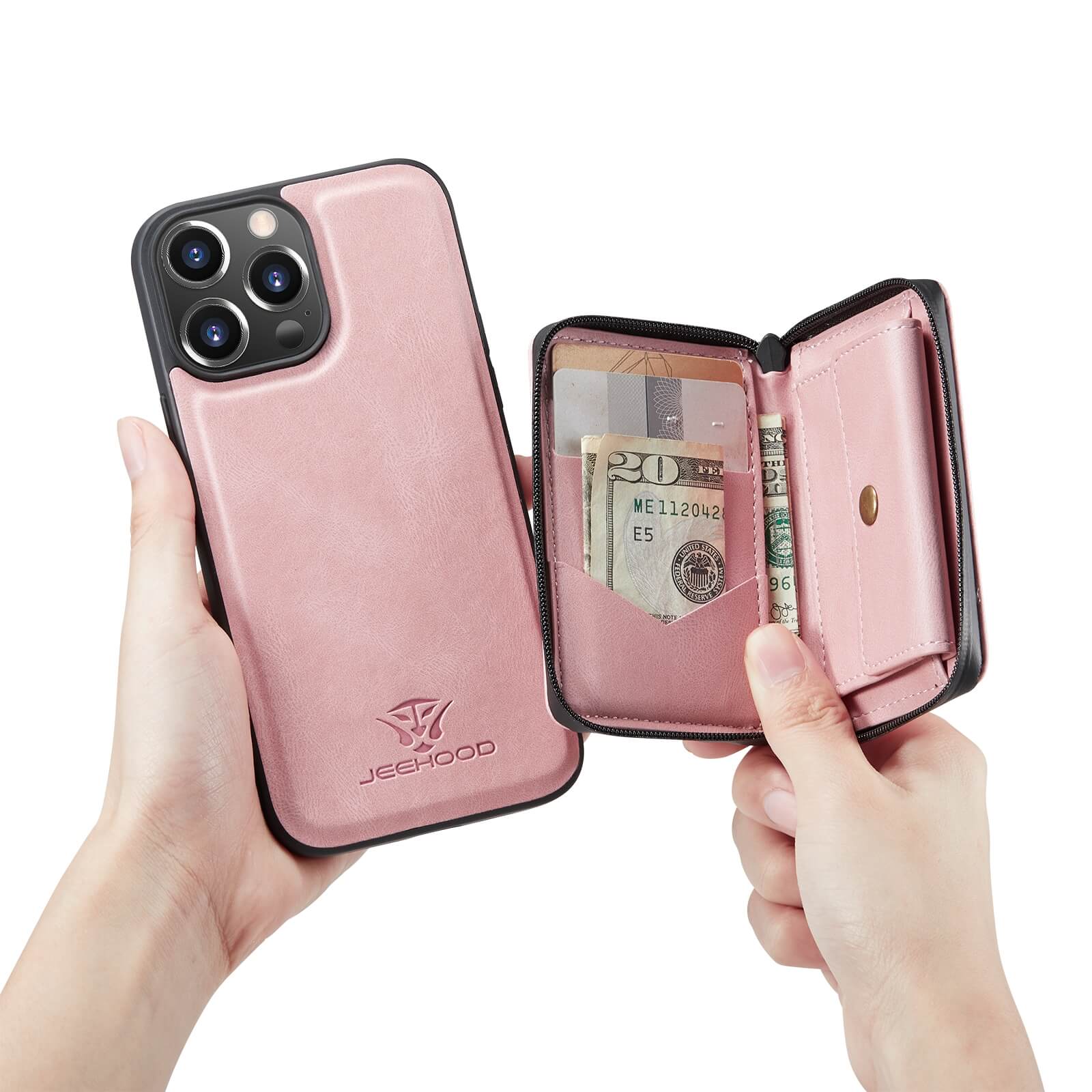 iPhone 14 Pro - Hülle mit Kreditkarten Etui