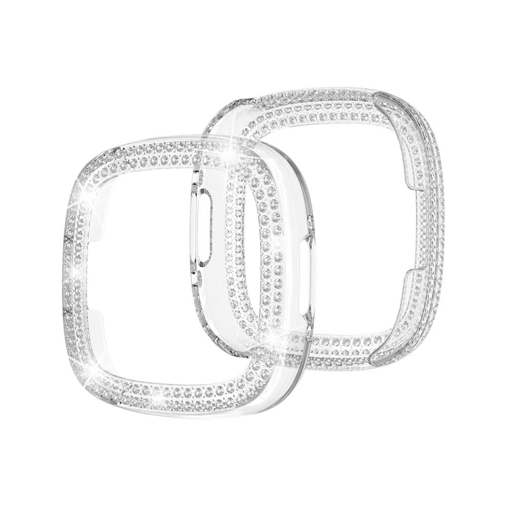 Fitbit Versa 4 / Sense 2 - Glitter Strass Custodia Protettiva