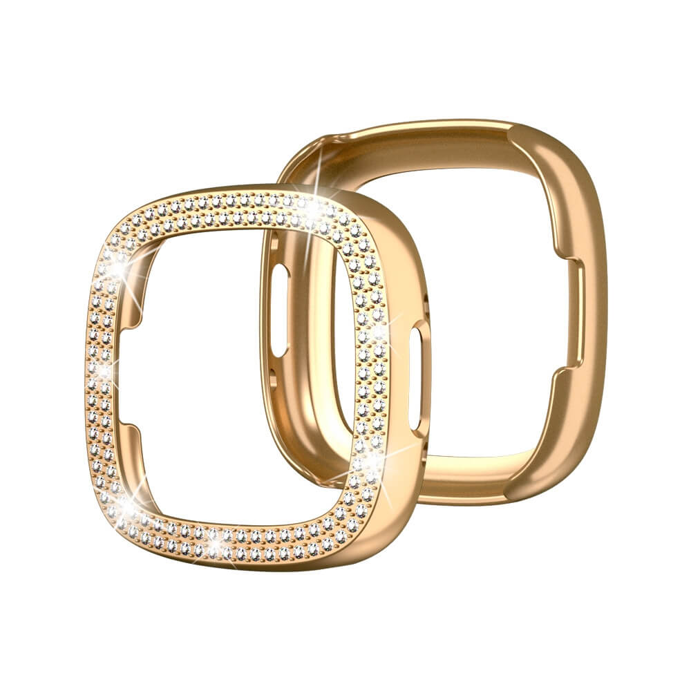 Fitbit Versa 4 / Sense 2 - Glitter Strass Custodia Protettiva
