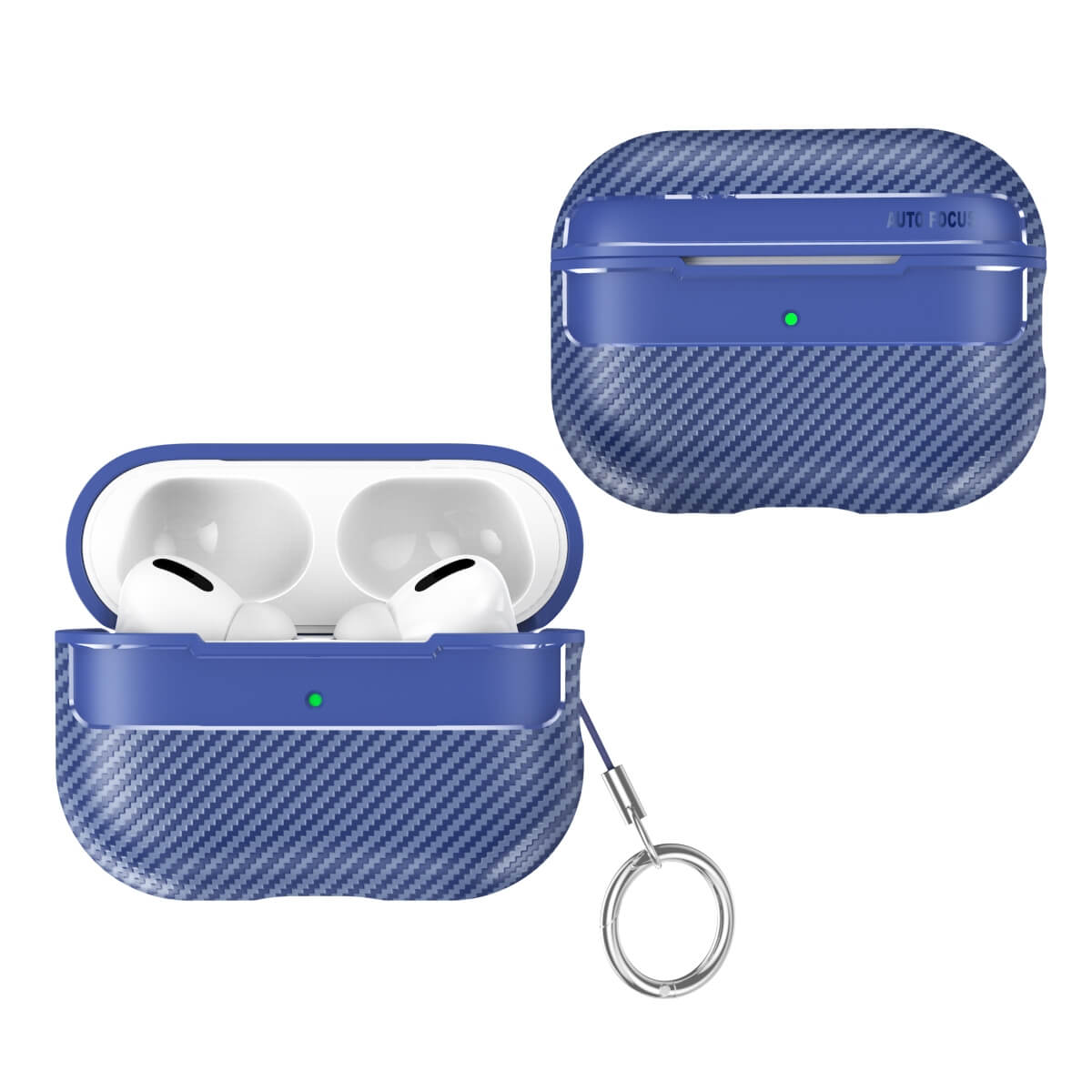 Airpods Pro 2 - Custodia protettiva look carbonio