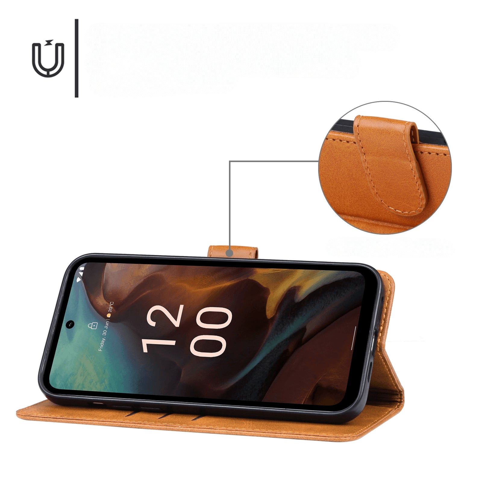 Nokia Xr21 - Custodia In Pelle